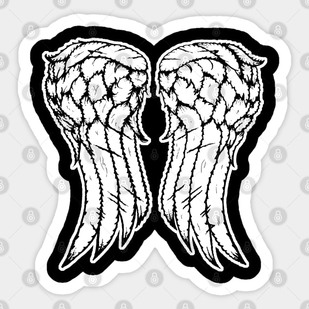 Dixon Wings Sticker by theyellowsnowco